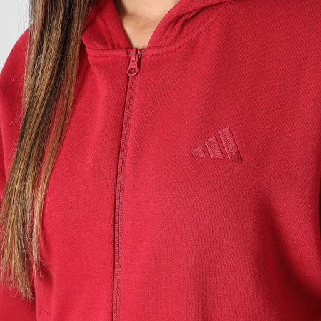 Adidas Sportswear - Ensemble De Survetement A Bandes Femme Energize KB8144 Rouge