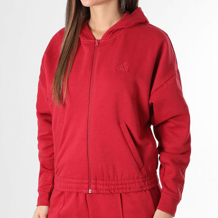 Adidas Sportswear - Ensemble De Survetement A Bandes Femme Energize KB8144 Rouge