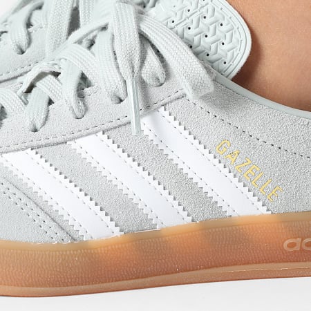 Adidas Originals - Zapatillas Mujer Gazelle Indoor J JP8764 Wonder Silver Footwear White Core Black