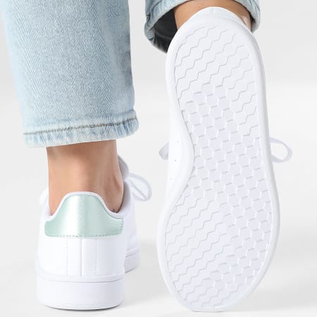 Adidas Performance - Zapatillas Mujer Urban Court IH4899 Footwear Blanco Lino Verde
