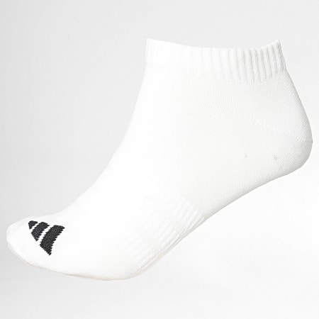 Adidas Sportswear - Lot De 3 Paires De Chaussettes Essential Low JZ0533 Blanc Noir