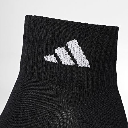 Adidas Sportswear - Lot De 3 Paires De Chaussettes Essential Ank KC9613 Noir Blanc