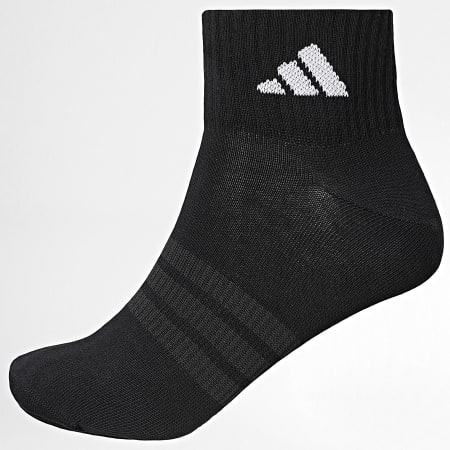 Adidas Sportswear - Lot De 3 Paires De Chaussettes Essential Ank KC9613 Noir Blanc