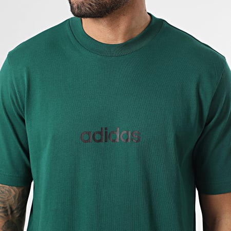 Adidas Sportswear - Tee Shirt Linear JE8997 Vert