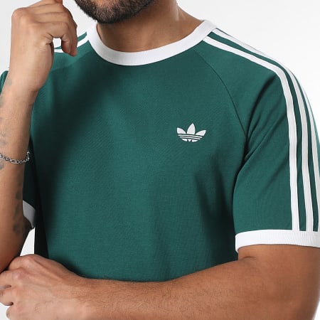 Adidas Originals - Tee Shirt A Bandes 3 Stripes KE3534 Vert