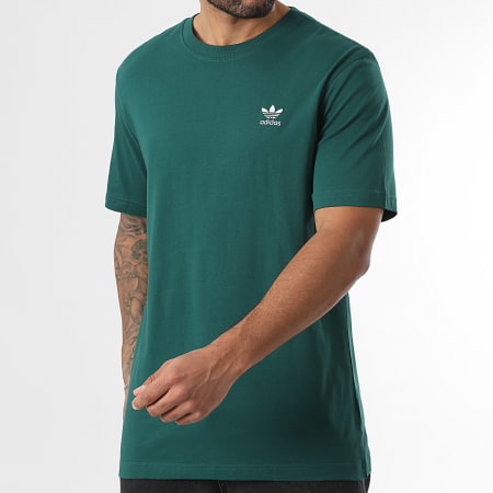 Adidas Originals - Tee Shirt Trefoil Essential KD1323 Vert