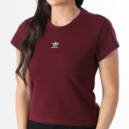 Adidas Originals - Tee Shirt Femme Essential KD1357 Bordeaux
