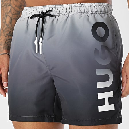HUGO - Short De Bain Ray 50555582 Gris Noir Dégradé