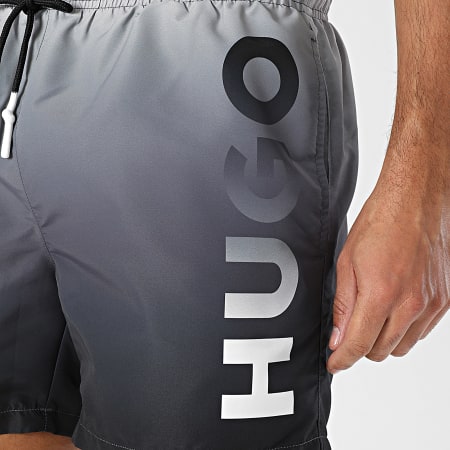 HUGO - Short De Bain Ray 50555582 Gris Noir Dégradé