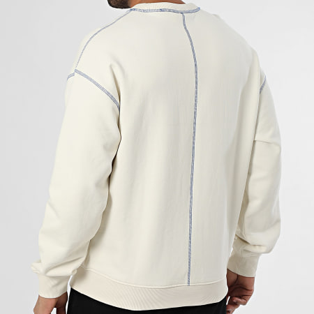 Hugo Blue - Sweat Crewneck Nothalic 50553505 Beige Clair Bleu Roi