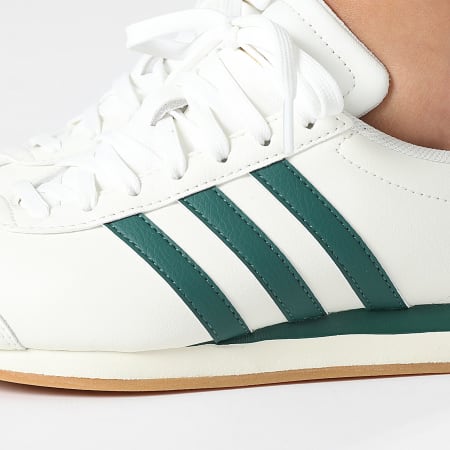 Adidas Performance - Zapatillas Mujer Runvista HQ2329 Blanco Central Verde Goma 3