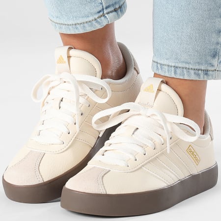 Adidas Performance - Zapatillas Mujer VL Court 3.0 IH4019 Blanco Maravilloso Oro Metálico