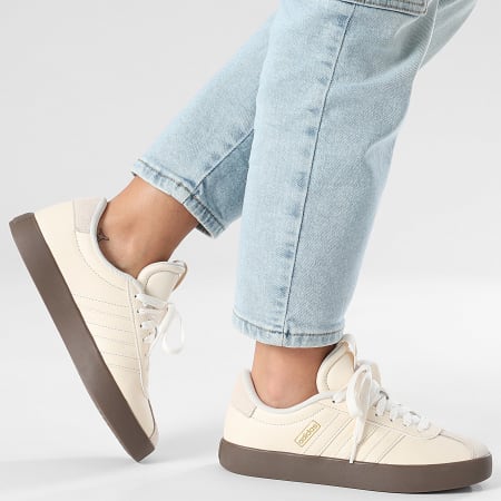 Adidas Performance - Zapatillas Mujer VL Court 3.0 IH4019 Blanco Maravilloso Oro Metálico