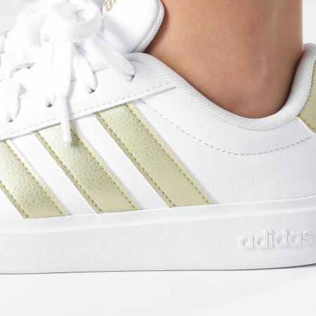 Adidas Performance - Zapatillas Mujer Streettalk IH4316 Footwear White Gold Metallic