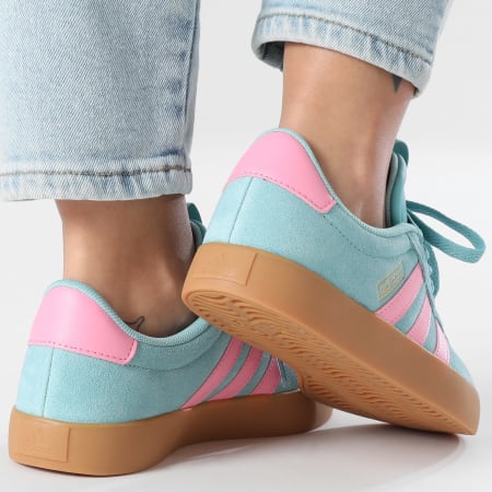 Adidas Performance - Zapatillas Mujer VL Court 3.0 IH6518 Menta Tonito Rosa Bliss Oro Metálico