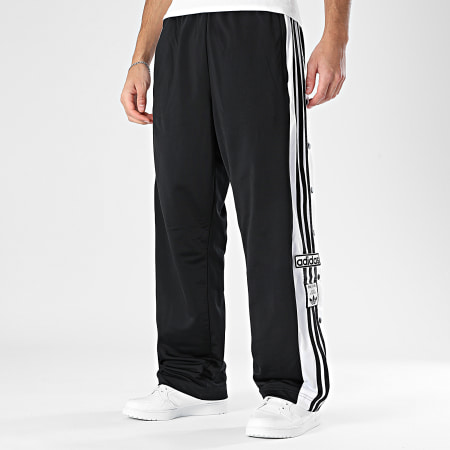Adidas Originals - Pantalon Jogging A Bandes Adibreak TP KD4094 Noir Blanc