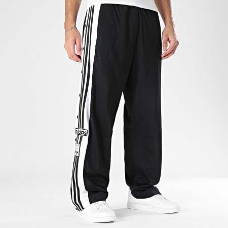 Adidas Originals - Pantalon Jogging A Bandes Adibreak TP KD4094 Noir Blanc