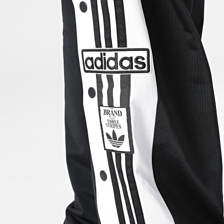 Adidas Originals - Pantalon Jogging A Bandes Adibreak TP KD4094 Noir Blanc