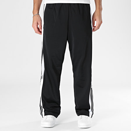 Adidas Originals - Pantalon Jogging A Bandes Adibreak TP KD4094 Noir Blanc