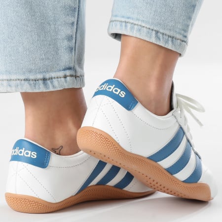 Adidas Performance - Zapatillas Mujer Grand Court Lo JQ7238 Core White Dusky Ink Gum 10