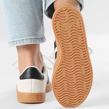 Adidas Performance - Zapatillas Mujer VL Court 3.0 KI6728 Blanco Crew Negro Oro Metálico