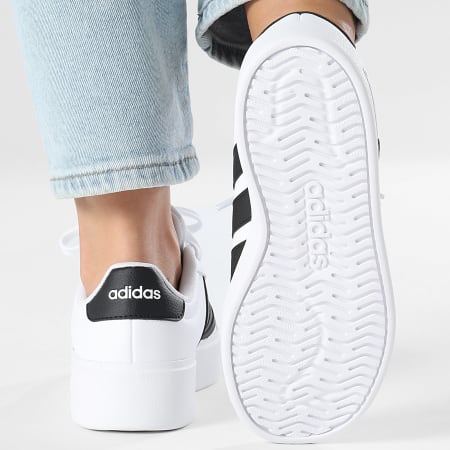 Adidas Sportswear - Baskets Femme Streettalk Bold KJ3856 Footwear White Core Black Matte Gold