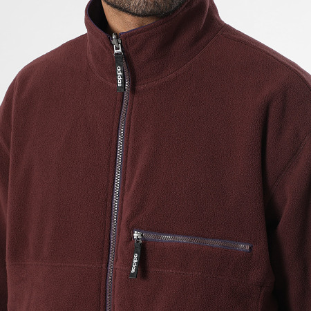 Adidas Originals - Veste Zippée Réversible A Bandes Firebird KS6844 Violet Bordeaux