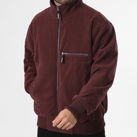 Adidas Originals - Veste Zippée Réversible A Bandes Firebird KS6844 Violet Bordeaux
