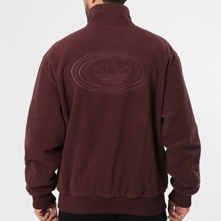 Adidas Originals - Veste Zippée Réversible A Bandes Firebird KS6844 Violet Bordeaux