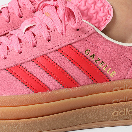 Adidas Originals - Zapatillas Mujer Gazelle Bold J JQ7407 Rose Tone Better Scarlet Crew White