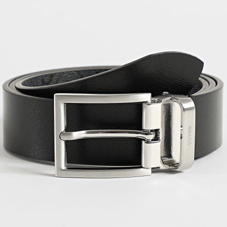 Guess - Ceinture Réversible BMBCLO-P5135 Noir Gris Anthracite