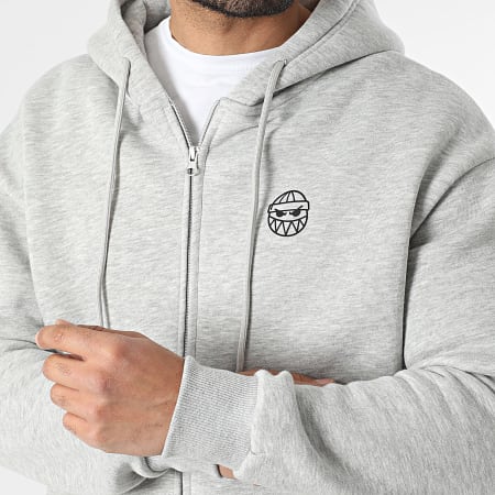 Sale Môme Paris - Ensemble De Survêtement Street Boyz Gris Chiné Noir