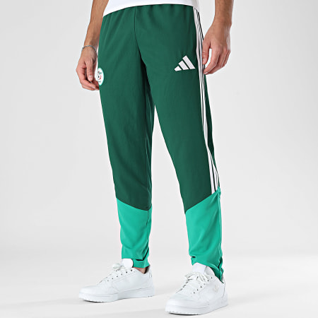 Adidas Sportswear - Pantalon Jogging A Bandes Fédération Algérienne De Football JZ0213 Vert