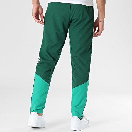 Adidas Sportswear - Pantalon Jogging A Bandes Fédération Algérienne De Football JZ0213 Vert