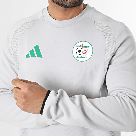 Adidas Sportswear - Sweat Crewneck Fédération Algérienne Football JZ6255 Gris
