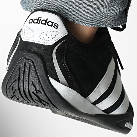 Adidas Sportswear - Baskets Adipista KI1466 Core Black Footwear White Silver Metallic