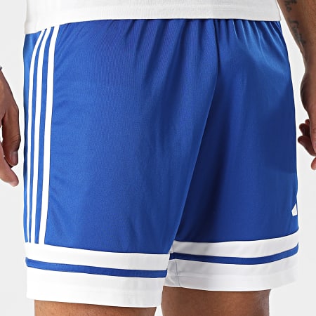 Adidas Sportswear - Short Jogging Squa 25 JH3405 Bleu Roi Blanc