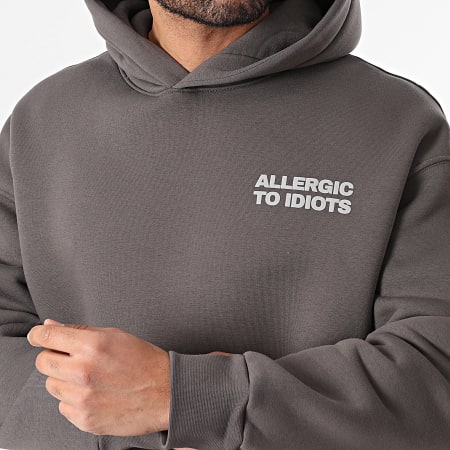 Classic Series - Sweat Capuche Oversize Large 517 Taupe