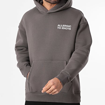 Classic Series - Sweat Capuche Oversize Large 517 Taupe