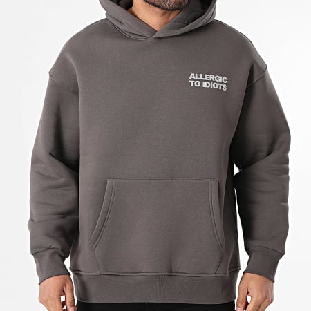 Classic Series - Sweat Capuche Oversize Large 517 Taupe