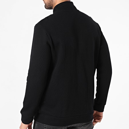 Classic Series - Gilet Zippé Côtelé 552 Noir