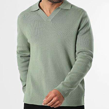 Frilivin - Jersey de Cuello V 811 Verde
