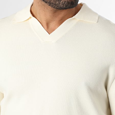 Frilivin - Jersey Cuello V 811 Beige Claro