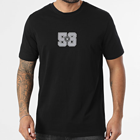 One Piece - Tee Shirt Oversize Large 56 Luffy US Big Back Noir Blanc