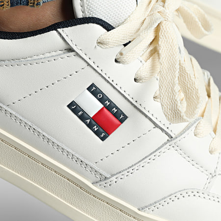 Tommy Jeans - Baskets TJM The Greenwich New Essential 1574 Ecru Dark Night Navy