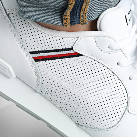 Tommy Hilfiger - Baskets Runner Icon Leather 5740 White