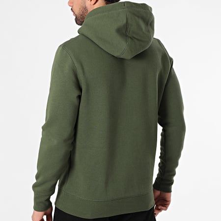 Tommy Hilfiger - Sweat Capuche Tommy Logo 1599 Vert Kaki