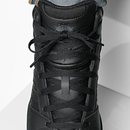 Adidas Sportswear - Baskets Montantes Hoops Mid Classic KI1086 Core Black Carbon