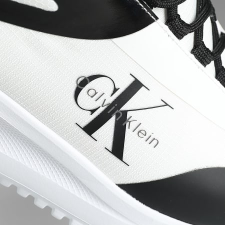 Calvin Klein - Baskets Eva Runner Low Lace Ml Mix II 1439 Bright White Black