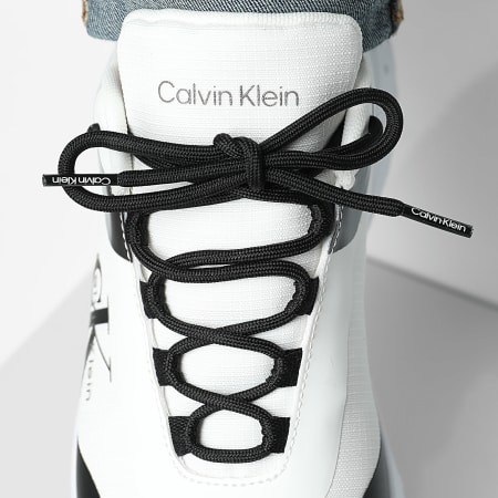 Calvin Klein - Baskets Eva Runner Low Lace Ml Mix II 1439 Bright White Black